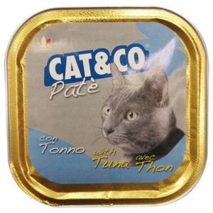 Cat & Co Cat Food Pate Tuna 100G