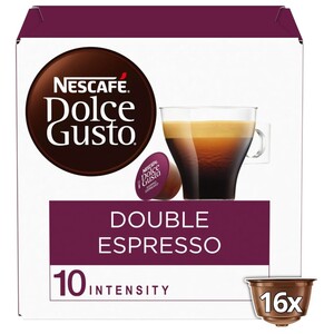 Nescafe Dolce Gusto Double Espresso Capsules 16 Capsules