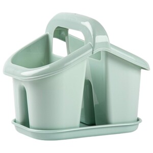 Cocina Cutlery Drainer With Handle And Tray
