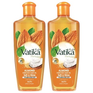Vatika Almond Hair Oil 200Ml X2