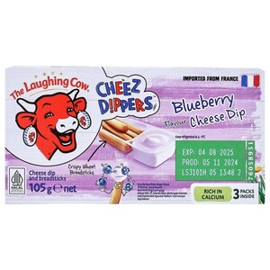 The Laughing Cow Cheez D!Ppers Blueberry Cheese Dip 105G