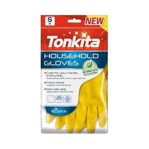 Tonika Household Gloves Latex Size 6 Small