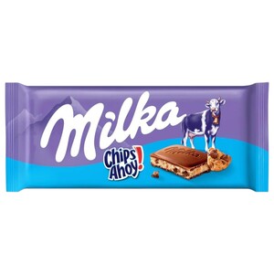 Milka Chocolate Tablet Chips Ahoy 90G