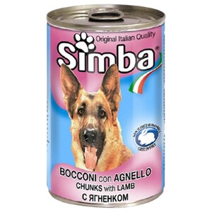 Simba Dog Food Chunks With Lamb 1230G