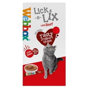 Webbox Lick-E-Lix Creamy Yoghurt Snack With Beef 75G
