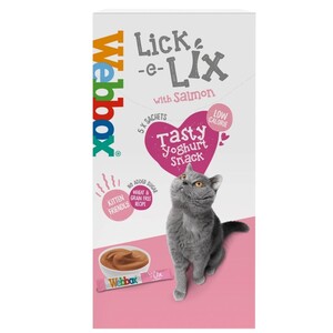 Webbox Cats Lick E Lix Yoghurt Salmon 75G