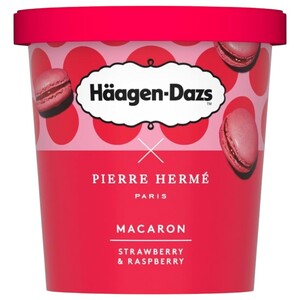 Häagen-Dazs Ice Cream Macaron Strawberry & Raspberry 100Ml