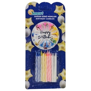 Ksmart Birthday Candles 24 Pieces