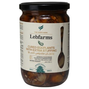 Lebfarms Cured Eggplants With Extra Stuffing 640Ml