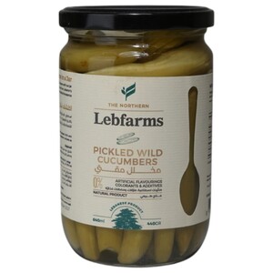 Lebfarms Pickled Wild Cucumbers 640Ml
