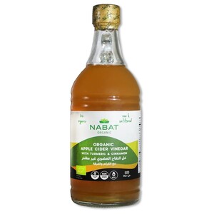 Nabat Apple Cider Vinegar With Turmeric & Cinnamon 500Ml