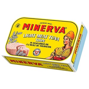 Minerva Light Meat Tuna In Sunflower Oil 120G