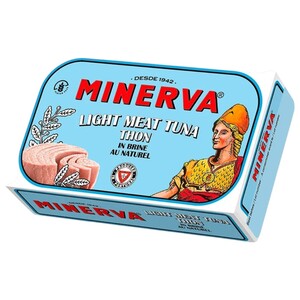 Minerva Light Meant Tuna In Brine 120G