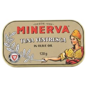 Minerva Solid Tuna In Olive Oil 120G