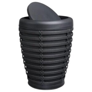 Primanova Palm Waste Bin Dark Grey/Anthracite