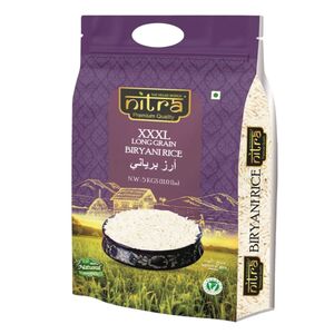 Nitra Xxxl Long Grain Biryani Rice 5 Kg