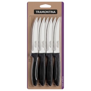 Tramontina Ipanema Black Steak Knife 12 Pieces