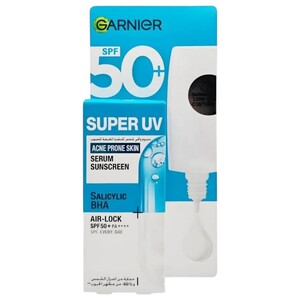 Garnier Super Uv Acne Prone Skin Serum Sunscreen Spf50+ 30Ml