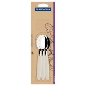 Tramontina Tea Spoon Grey 6 Pieces