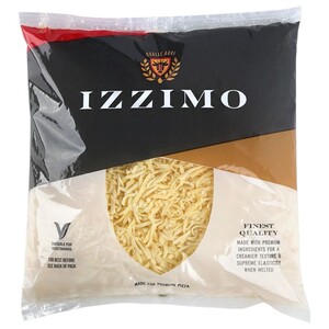 Izzimo Shredded Pizza Topping 2Kg