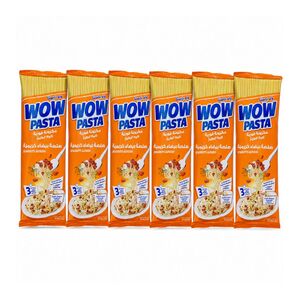 Wow Pasta Spaghetti Alfredo 88 Gr 6 Pcs