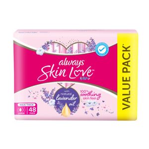 Always Feminine Pads Maxi Thick Large 48 Pads