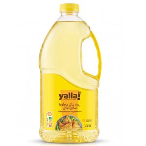 Yalla! Edible Blended Vegetable Oil 1.5 L