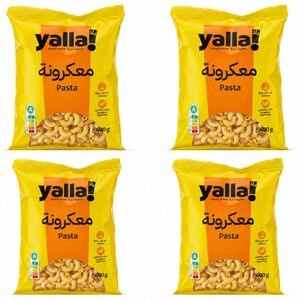 Yalla! Pasta Corni 400 Gr X 4 Pcs