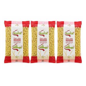 Al Khaleejia Macaroni Elbow Medium 400 Gr Pack Of 3