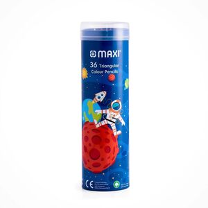 Maxi Triangular Colour Pencils Pack Of 30