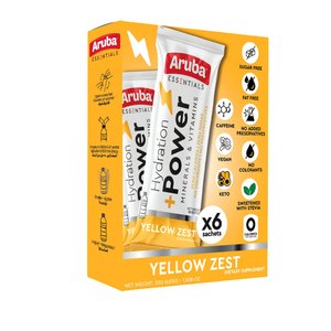 Aruba Hydration + Powder Yellow Zest 6X5g
