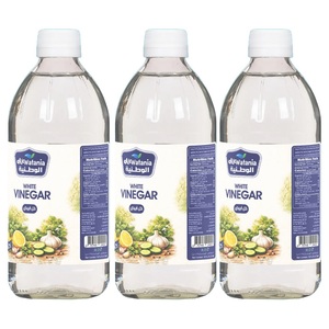 Al Watania White Vinegar 3X16oz