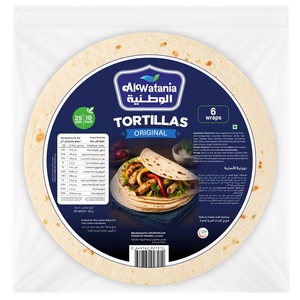 Al Watania Tortilla Wraps 6S Original 420G