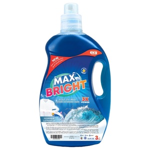 Max Bright Liquid Detergent Ocean Blue 3L