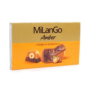 Milango Toffee & Hazelnut 125G