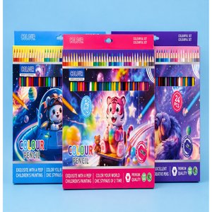 Db Color Pencil Assorted 24'S