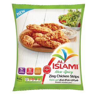 Al Islami Zing Non-Spicy Chicken Strips 940 Gr