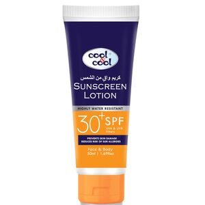 Cool & Cool Sunscreen Lotion Spf-30 50 Ml
