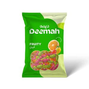 Deemah Fruity Assorted Fruit Flavored Chewy Candy 700 Gr
