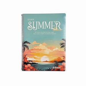 Maxi Spiral Notebook 65 Gsm A4 100 Sheets