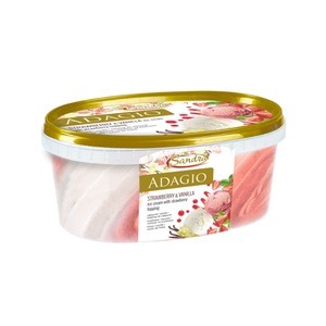 Sandra Adagio Strawberry Vanilla 1200Ml