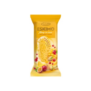 Sandra Eskimo Mango Redcurrant Topping Ice Cream 100Ml