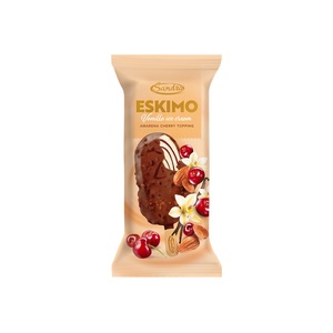 Sandra Eskimo Vanilla Cherry Topping 110Ml