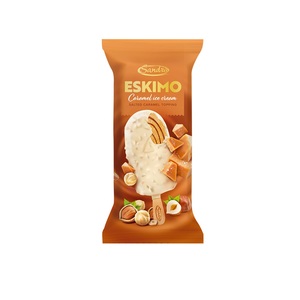 Sandra Ice Cream Eskimo Caramel Salted Topping 110Ml