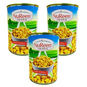 Nureen Chick Peas 3X400g
