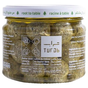 Turab Zaatar Goat Labneh In Olive Oil 200G