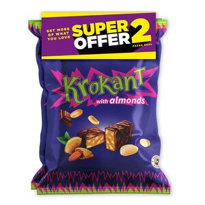 Krokant Chocolate Almond Candy 500 Gr Pack Of 2