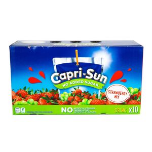 Capri-Sun Strawberry Juice 200 Ml Pack Of 10