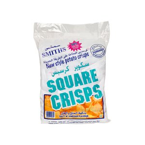 Square Crisps Salt & Vinegar 20Gm