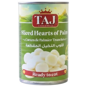 Taj Sliced Hearts Of Palm 400G
